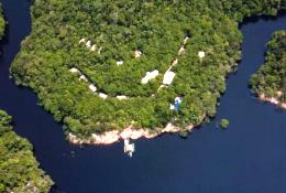 Anavilhanas aerial view - Click for further information and Rates!