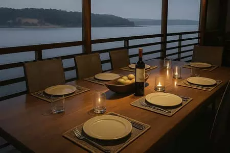 Amazon Emotions - Manakin Boat - Dinner