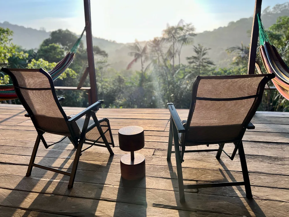  Private Rainforest Refuge - Private veranda